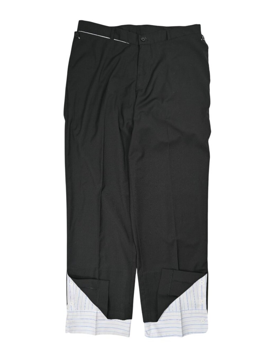 KidSuper Studios Straight Pants with Removeable Panels in Black